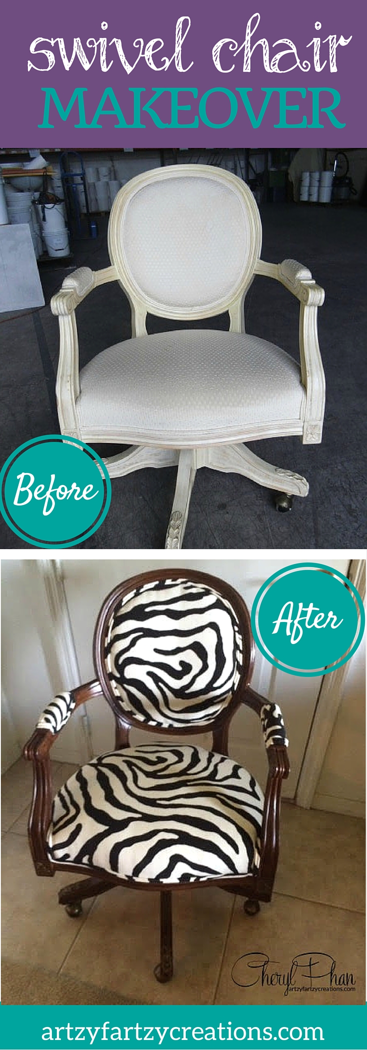 Pin It: Classy Zebra Chair 