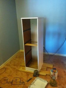 File Cabinet in the process