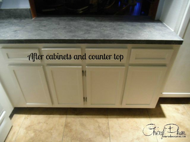 After cabinets and counter top signiture