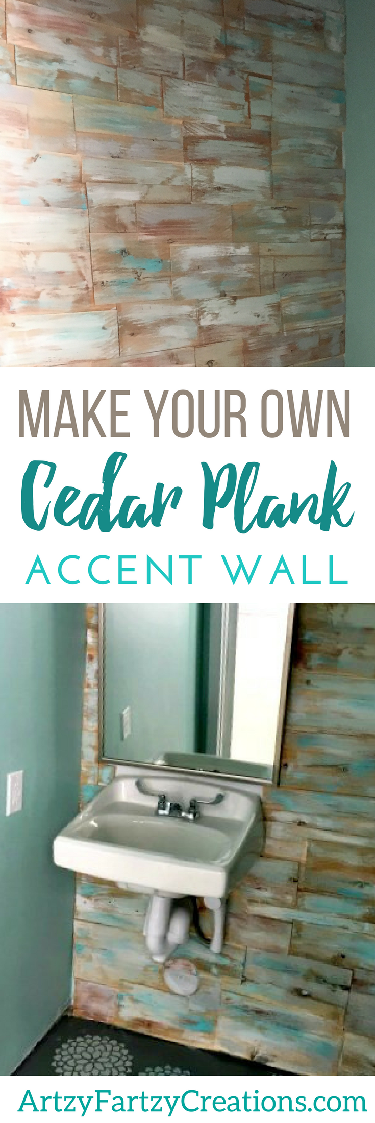 Diy Cedar Wall Wood Plank Accent Wall Cheryl Phan