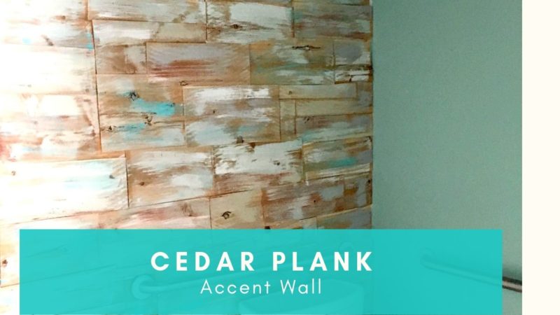 DIY Cedar Wood Accent Wall_Cheryl Phan_ArtzyFartzyCreations.com