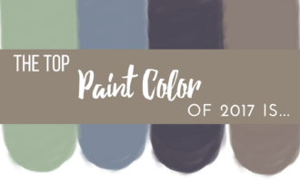 Paint colors of the year