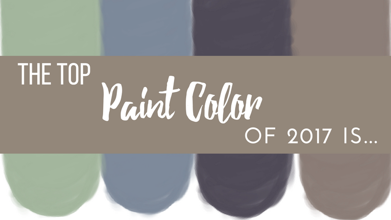 Paint colors of the year