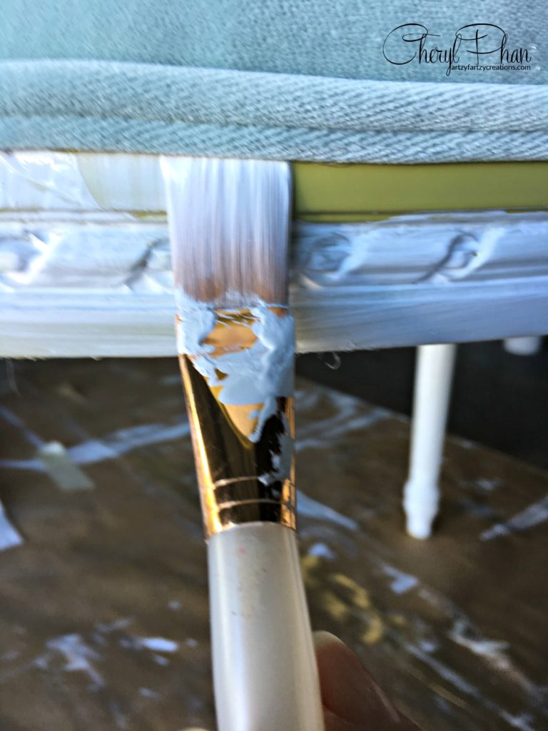 How to Paint Upholstered Chairs | Cheryl Phan