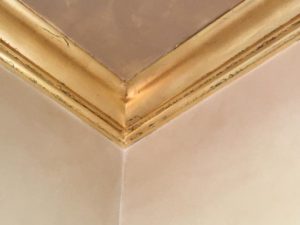 How to Gold Leaf a Ceiling