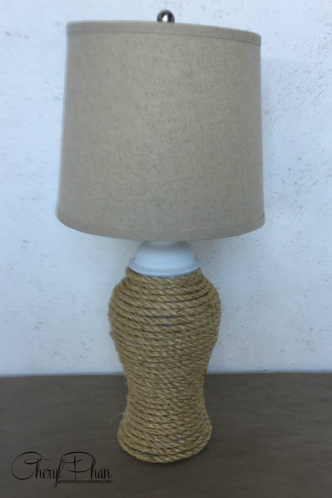 Thrift Store Lamp Makeover Cheryl Phan