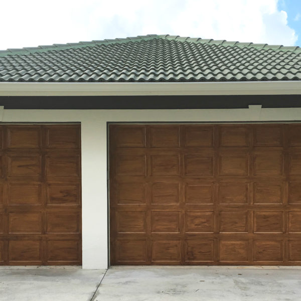 How To Wood Grain Garage Doors Faux Finish Decorative Painting   How To Repair A Rusty Garage Cheryl Phan After 600x600 