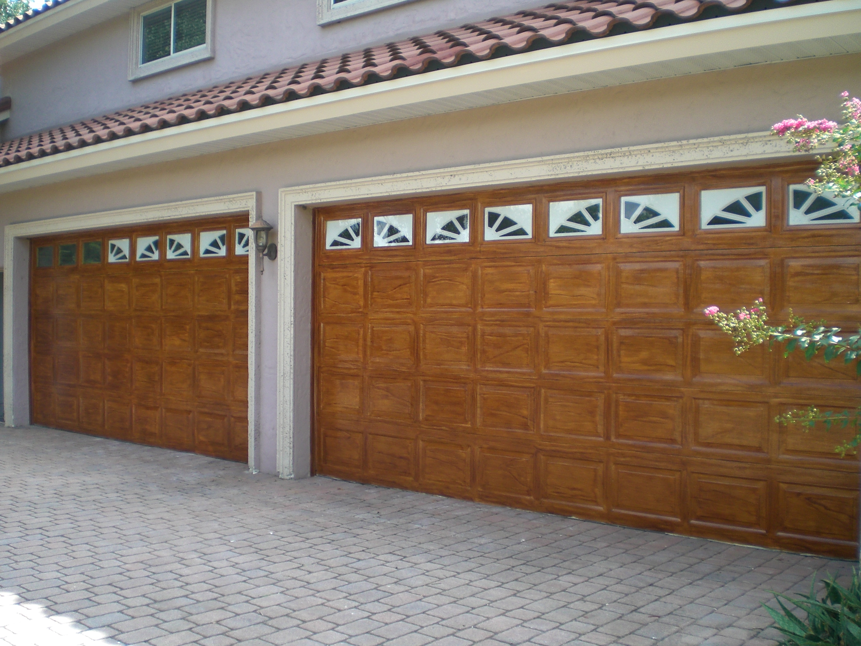 How To Wood Grain Garage Doors Faux Finish Decorative Painting