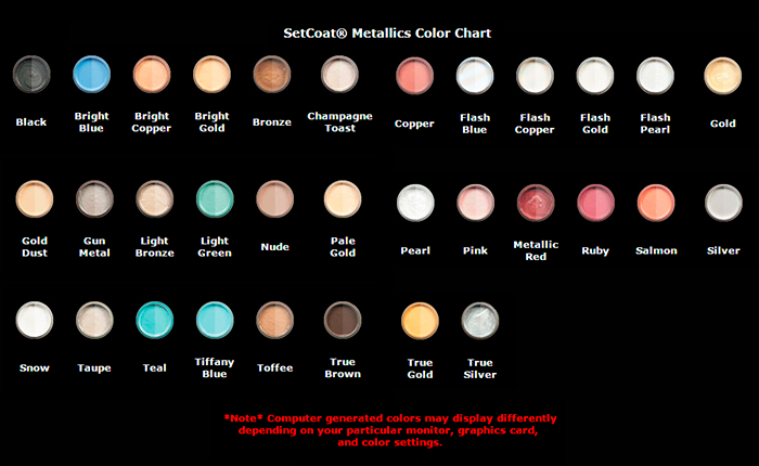 metallic paint colors