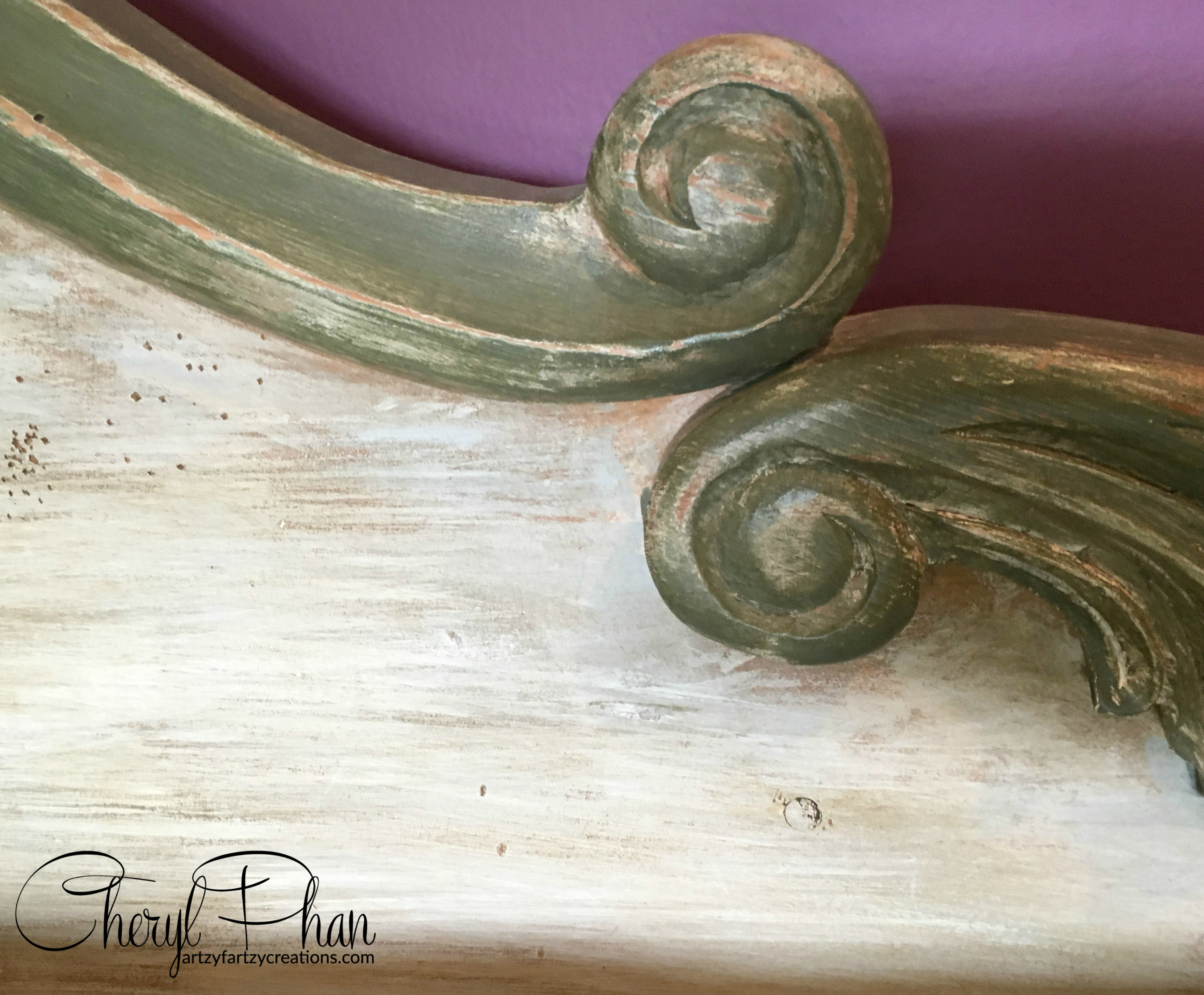 Weathered Furniture Finish - Cheryl Phan 