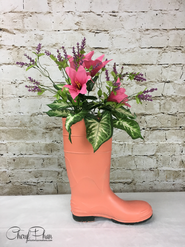 Spring boot planter ideas - Cheryl Phan