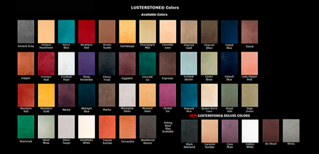 LusterStone - The Perfect Decorative Finish