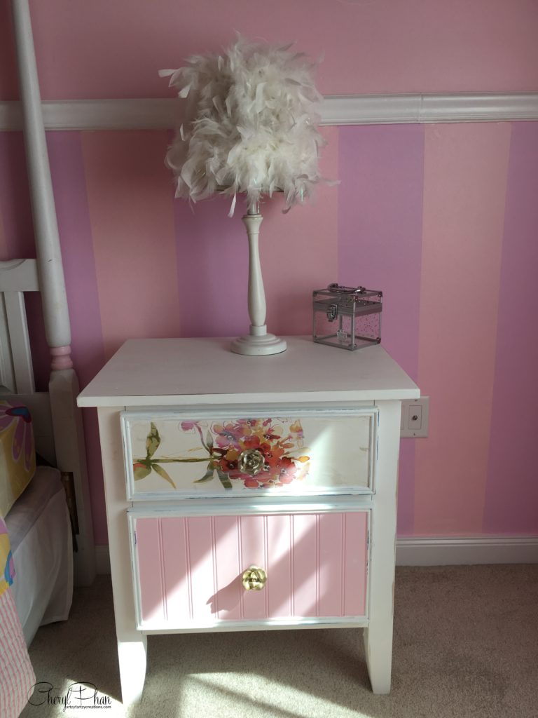 Update Your Furniture with Wallpaper in 2 Easy Steps - Wallpaper Nightstand