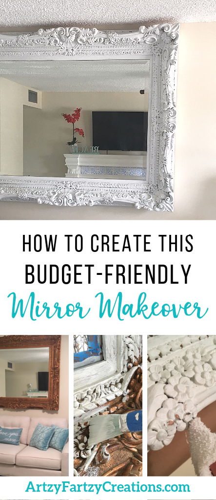 Mirror Mirror on the Wall - Budget-Friendly Room Makeover by Cheryl Phan @ ArtzyFartzyCreations.com