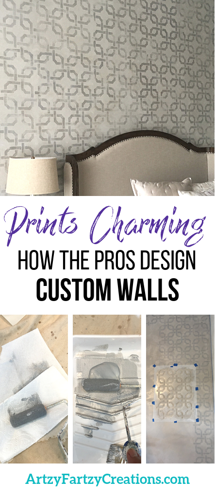 How the pros design custom walls and how they get their inspiration by Cheryl Phan @ ArtzyFartzyCreations.com