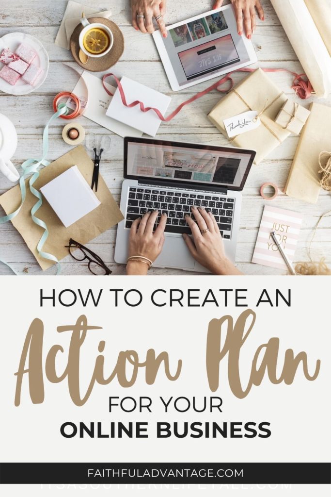 How to create an action plan and timeline for your online business