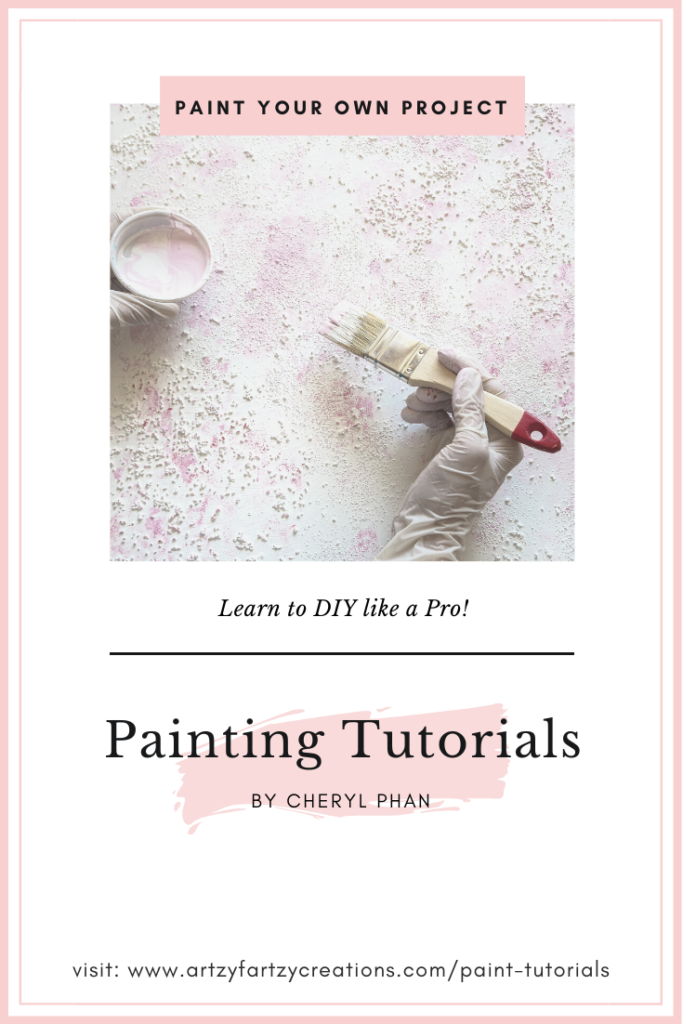 DIY Painting Tutorials by Cheryl Phan - Learn to paint like a pro