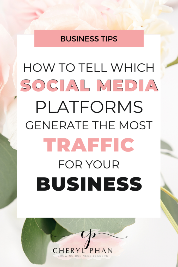 How to find out what social media platforms are generating the most traffic for your business