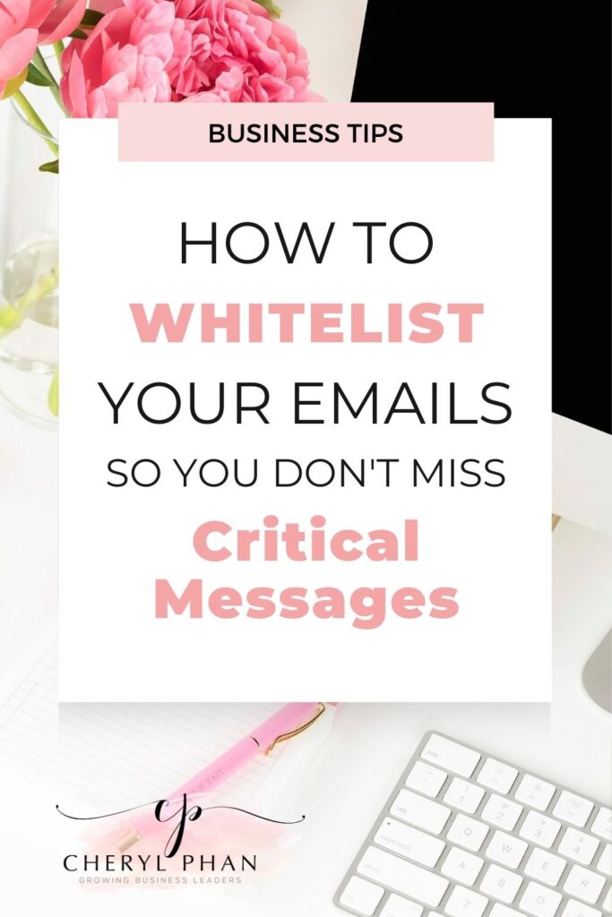 How to Whitelist Your Emails