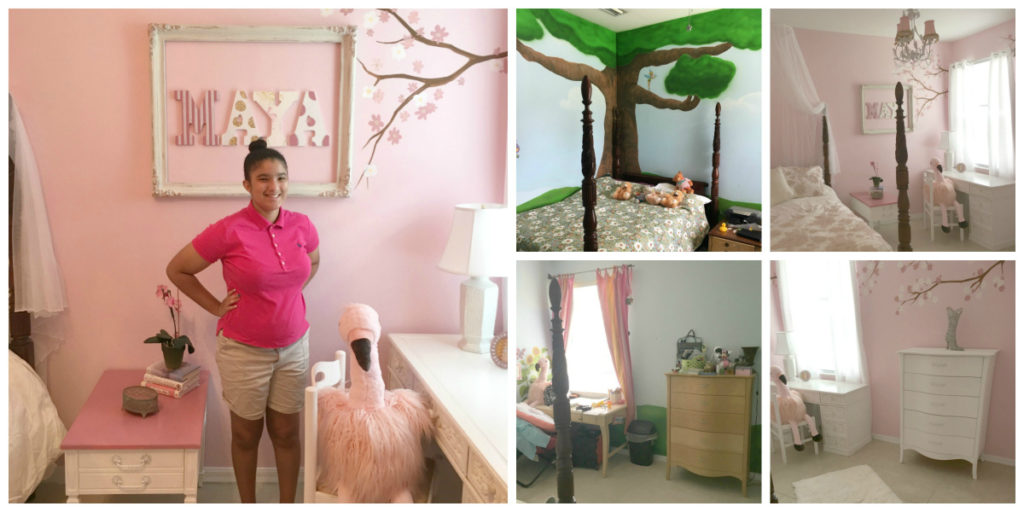 Learn How To Transform A Little Girl’s Room in Two Days