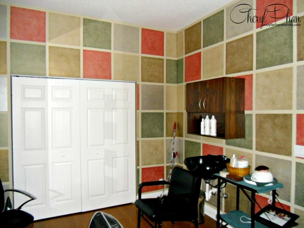 Create A Fun Faux Finish with Leftover Paint