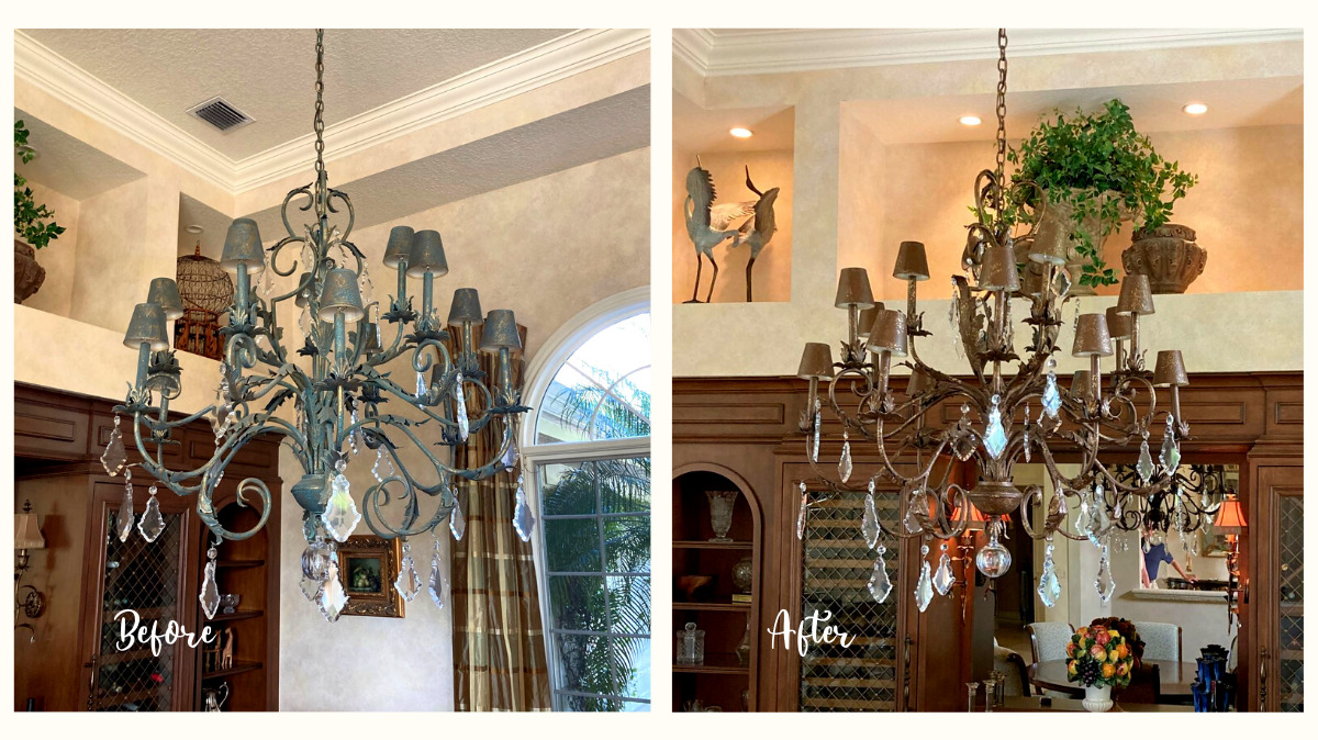 Paint a Chandelier by Cheryl Phan